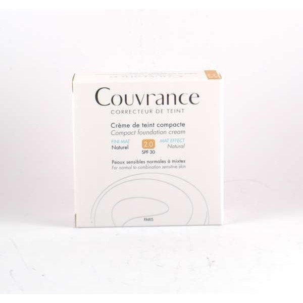 Avene Cr Compact Natuurlijke Matte Finish 10gr