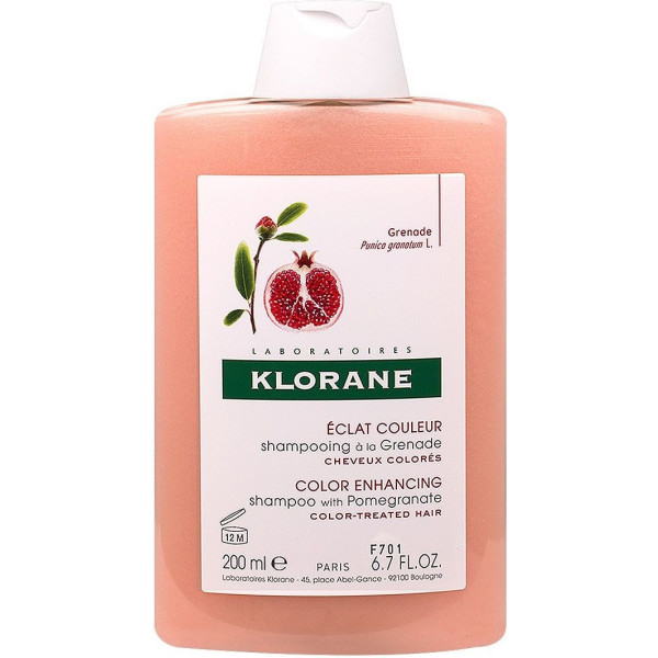 Klorane Color Radiance Shampoo With Pomegranate 200 Ml Unisex