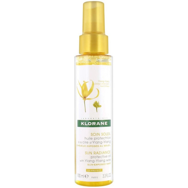 Klorane Sun Radiance Protective Oil With Ylang-ylang 100 Ml Unisex