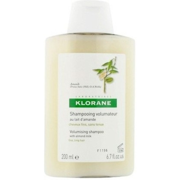 Klorane Softness&hold Shampoo Met Amandelmelk 200 Ml Unisex