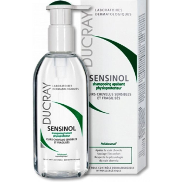 Ducray sensinol shampoo de tratamiento fisioprotector de 200 ml unisex