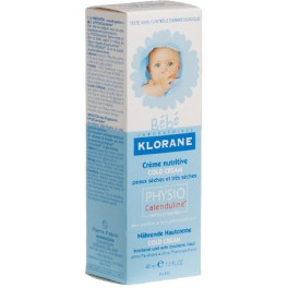 Klorane Bebé Nourishing Cream With Cold Cream 40 Ml Unisex