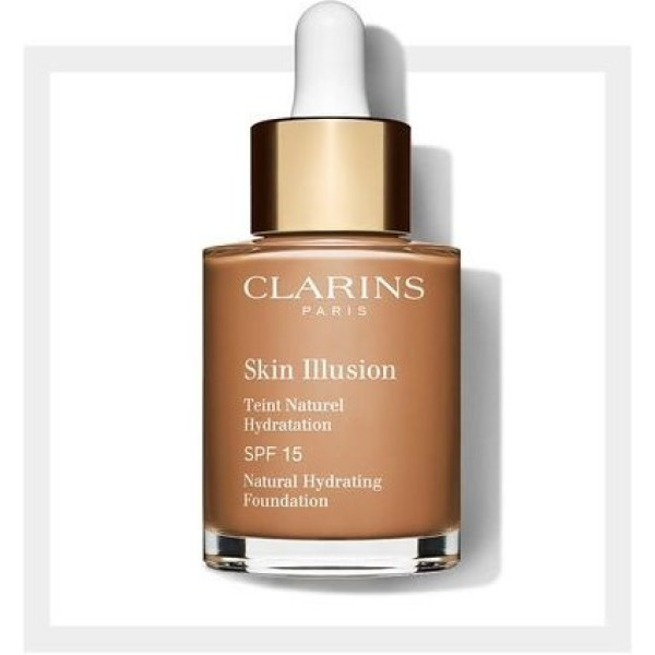 Clarins Skin Illusion Teint Hydratation Naturelle 113-châtaigne 30 Ml Femme