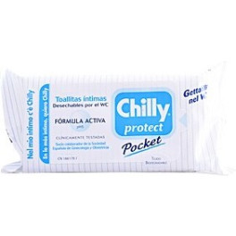 Chilly Extra Protección Toallitas íntimas 12 Uds Mujer