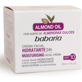 Babaria Almond Oil Crema Spf10 50ml
