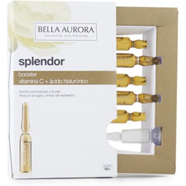 Bella Aurora Splendor 10 Booster Vitamine C + Hyaluronique 5 X 2 Ml Femme