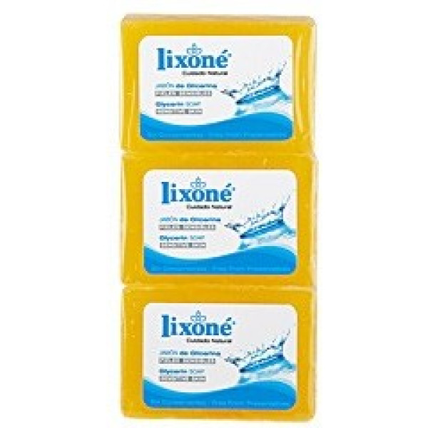 Lixone Natural Glycerin Soap Empfindliche Haut 3 X 125 Gr Unisex
