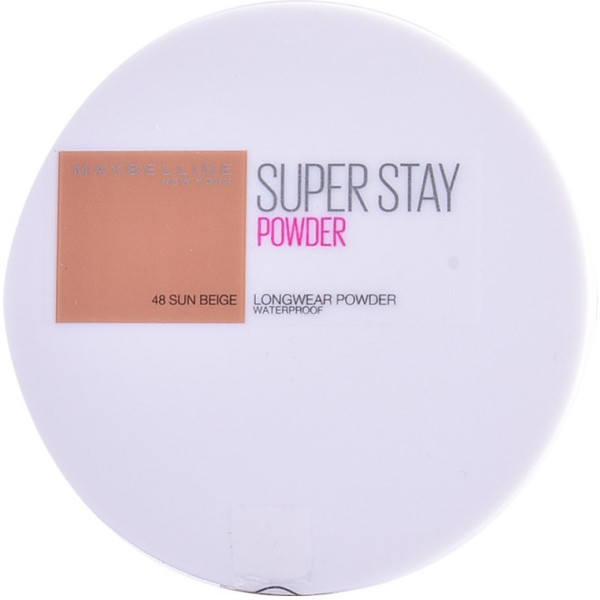 Maybelline Superstay Powder Waterproof 048-sun Beige Mujer