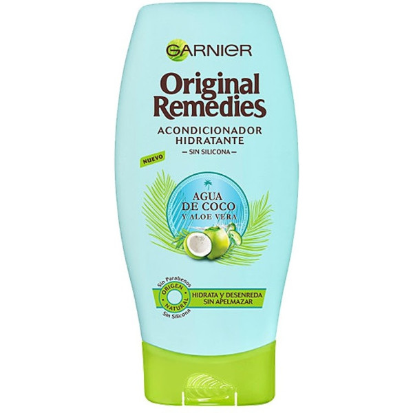 Garnier Original Remedies Après-shampooing à l'eau de coco et à l'aloès 250 ml Unisexe