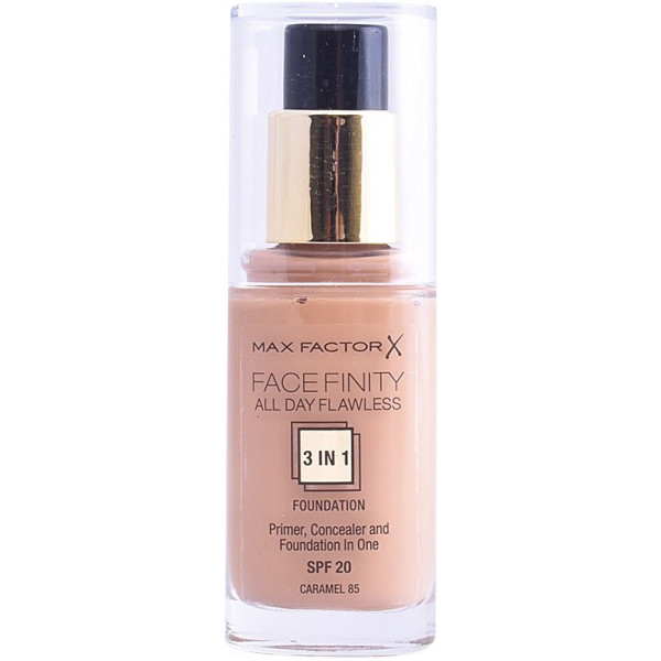 Max Factor Facefinity All Day Flawless 3 In 1 Foundation 85-caramel Mujer