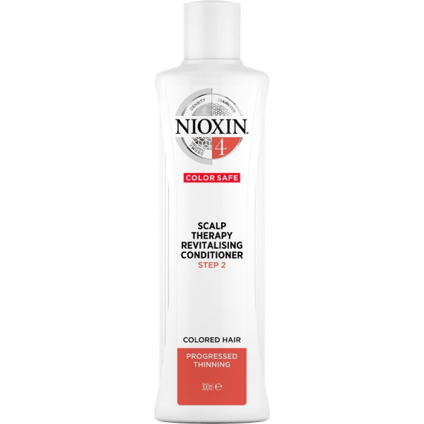 Nioxin System 4 Scalp Revitalizer Après-shampooing Cheveux Très Fins 300 Ml Unisexe