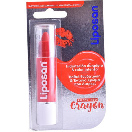 Liposan Crayon Hidratación & Color Intenso Hot Red 3 Gr Mujer