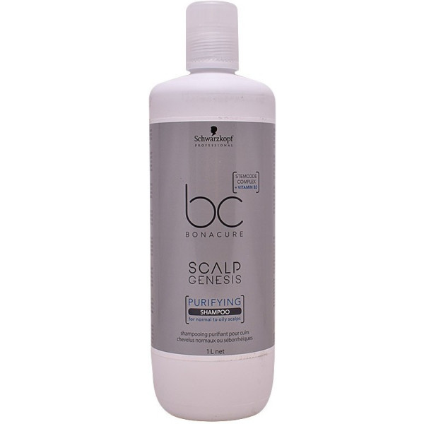 Schwarzkopf Bc Scalp Genesis Purificante Shampoo 1000 Ml Unisex
