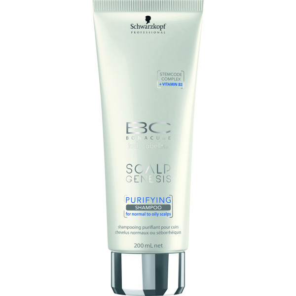 Schwarzkopf Bc Scalp Genesis Shampoo Purificante 200 ml Unissex