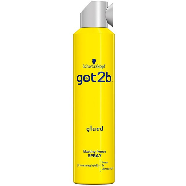 Schwarzkopf Got2b Glued Blasting Freeze Spray 300 ml Unisex - Frisurfixierer