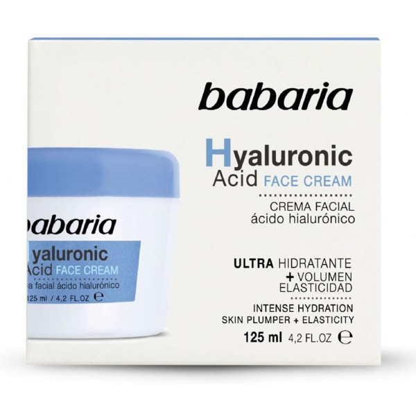 Babaria Hyaluronic Acid Crema Facial Ultrahidratante 125 Ml Unisex