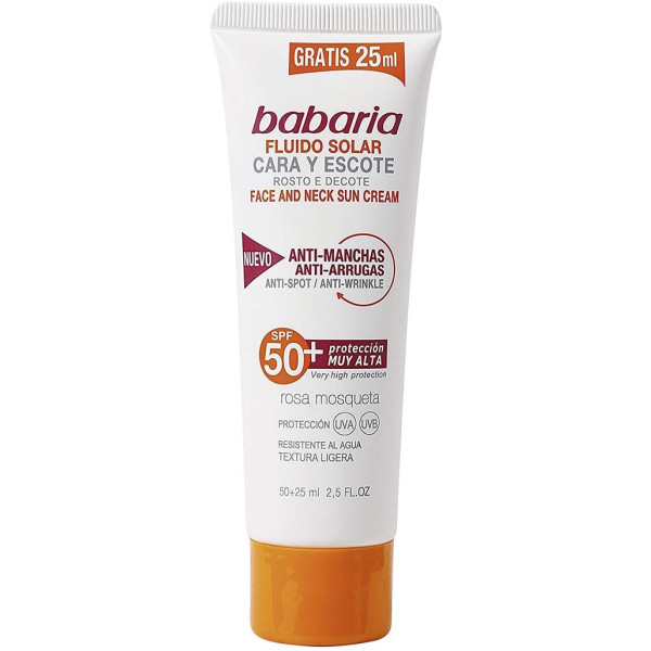 Babaria Solar Adn Sensitive Crema Solare Viso Spf50 75 Ml Unisex