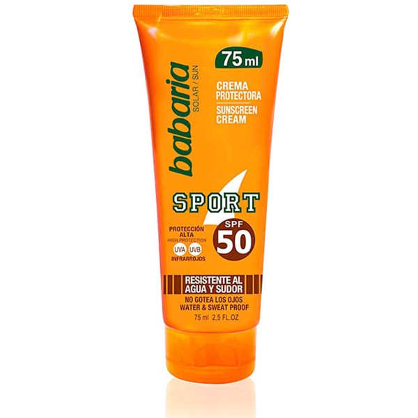 Babaria Solar Sport Crema Solare Impermeabile Spf50 75 Ml Unisex