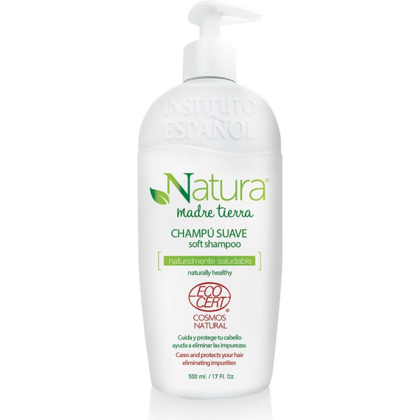 Spanish Institute Nature Mother Earth Ecocert Shampooing Doux 500 Ml Unisexe