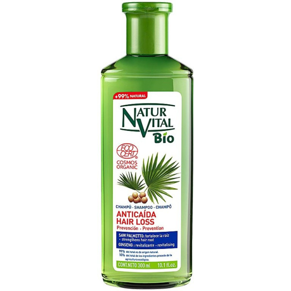 Naturaleza Y Vida Bio Shampooing Ecocert Anti-chute 300 Ml Unisexe