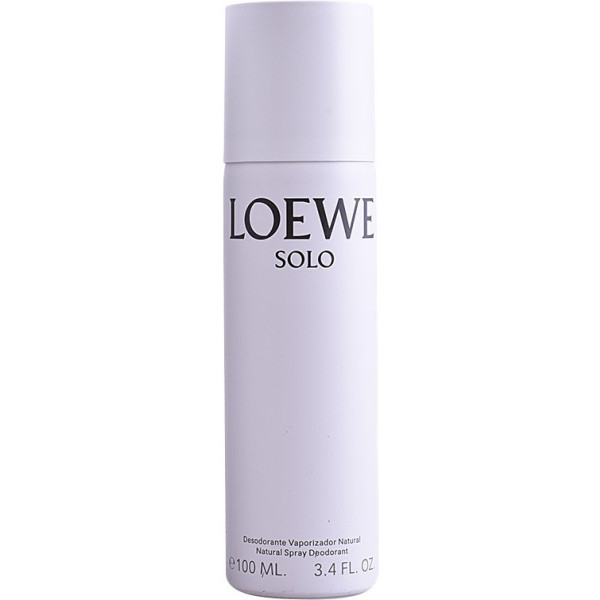 Loewe Solo Déodorant Spray 100 Ml Homme
