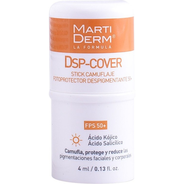 Martiderm Dsp-cover Camouflage Stick Spf50+ 4 Ml Unisexe