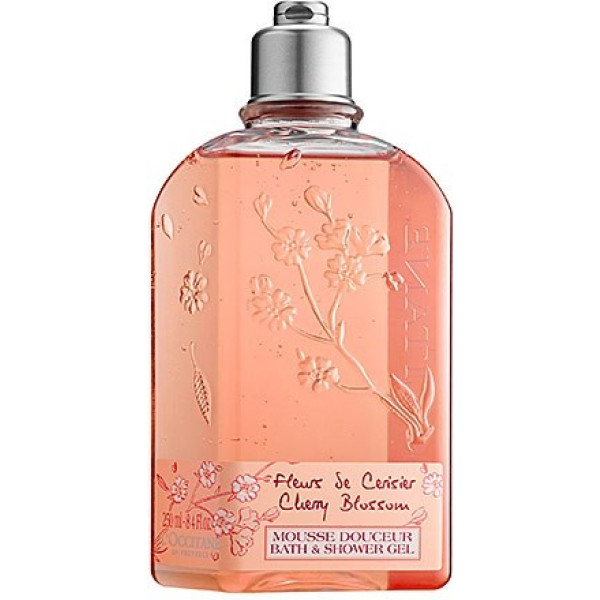 L'occitane gel doccia ai fiori di ciliegio 250 ml unisex