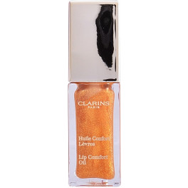 Clarins Eclat Minute Huile Confort Lèvres 07-honey Glam 7 Ml Mujer