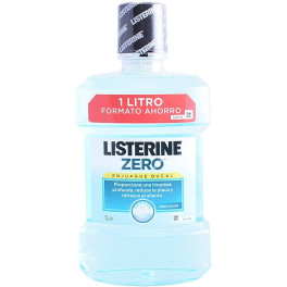Listerine Zero 0% Alcohol Enjuague Bucal 1000 Ml Unisex