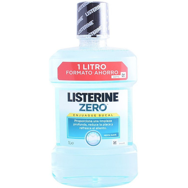 Listerine Zero 0% Alcool Bain De Bouche 1000 Ml Unisexe