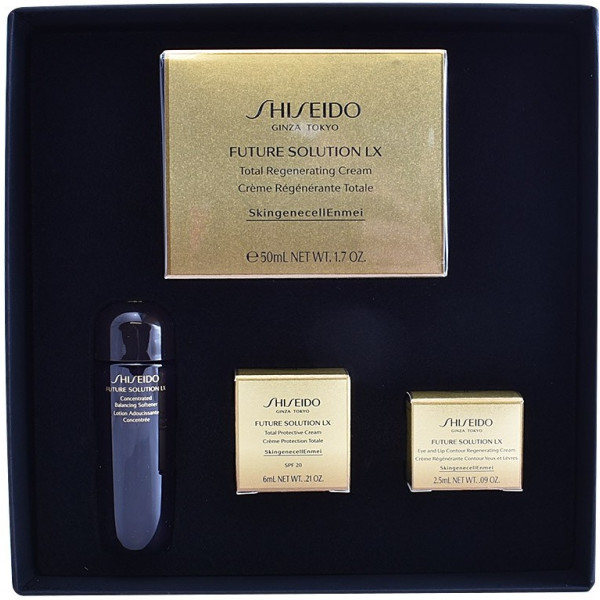 Shiseido Future Solution Lx Night Lote 4 Piezas Mujer