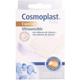 Emplastros Ultrassensíveis Indolor Cosmoplast 10 Peças Unissex