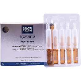 Martiderm Platinum Night Renew Ampoules 10 X 2 Ml Femme