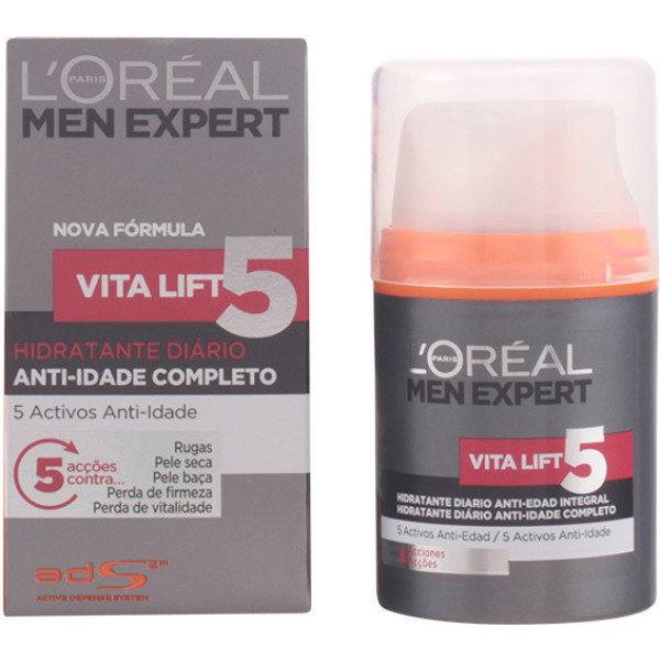 L\'oreal Men Expert Vita-lift 5 Soin Anti-age 50 Ml Man