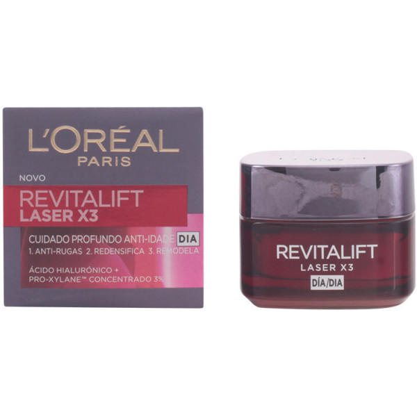 L'oreal Revitalift Laser X3 Crema Día 50 Ml Mujer