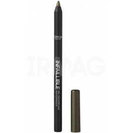 L'oreal Loreal Ingaillible Eyeliner Gel 08 Rest In Khaki