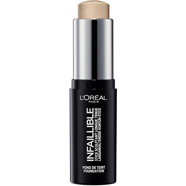 L'oreal Infaillible Foudation Shaping Stick 190-beige Doré 9 Gr Mujer