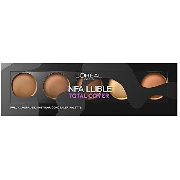 L'oreal L Oreal Infillible Total Cover Palette 02 Dark