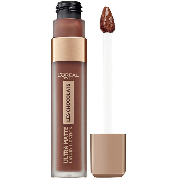 L\'oreal Les Chocolats Rossetto liquido ultra opaco 858-oh My Choc Woman