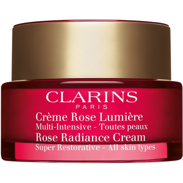 Clarins Crème Multi-intensive Rose Lumière Toutes Peaux 50 Ml Femme