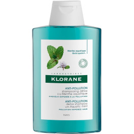 Klorane Anti-pollution Detox Shampoo With Aquatic Mint 200 Ml Unisex