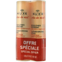 Nuxe Rêve De Miel Stick Levres Lot 2 stuks Vrouw