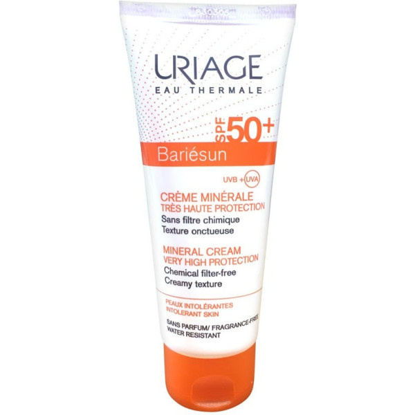 Uriage Bariésun Mineralcreme Spf50+ 100 ml Unisex