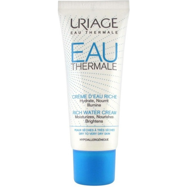 Uriage Eau Thermale Rich Water Cream 40 Ml Unisex