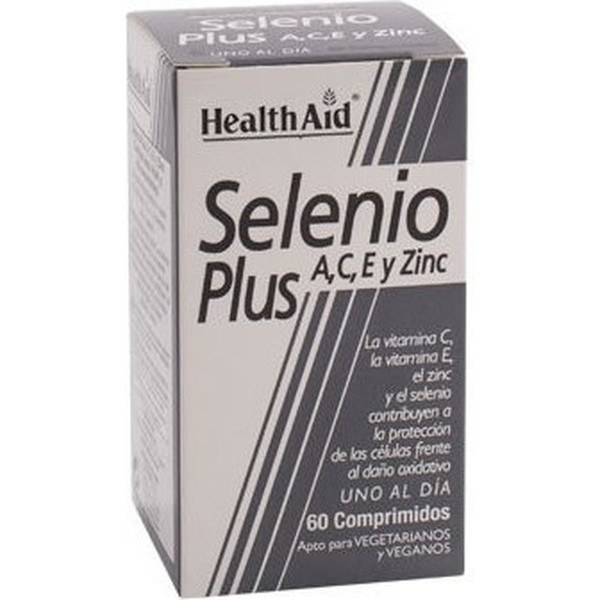 Health Aid Selenium Plus A C E Zinc 60