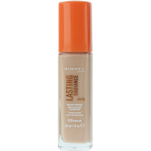 Rimmel London Lasting Radiance Foundation Spf25 070-porcelain Mujer