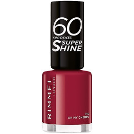 Rimmel London 60 Seconds Super Shine 710-oh My Cherry Mujer
