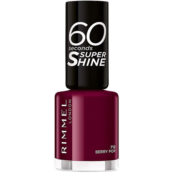 Rimmel London 60 Seconds Super Shine 712-berry Pop Mujer