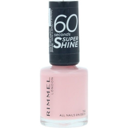 Rimmel London 60 Seconds Super Shine 722-all Nails On Deck 8 Ml Mujer