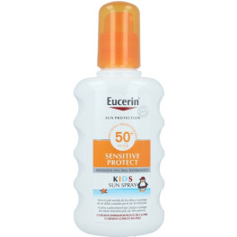 Eucerin Kids Sun Protect Sun Spray Spf50+ 200 ml unissex